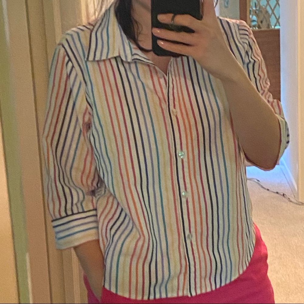 Blair vintage striped top